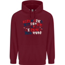 Fireworks Director Funny Bonfire Night July 4th Mens 80% Cotton Hoodie Maroon