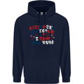 Fireworks Director Funny Bonfire Night July 4th Mens 80% Cotton Hoodie Navy Blue