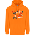 Fireworks Director Funny Bonfire Night July 4th Mens 80% Cotton Hoodie Orange