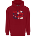 Fireworks Director Funny Bonfire Night July 4th Mens 80% Cotton Hoodie Red