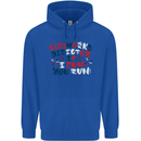 Fireworks Director Funny Bonfire Night July 4th Mens 80% Cotton Hoodie Royal Blue