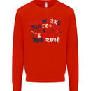 Fireworks Director Funny Bonfire Night July 4th Mens Sweatshirt Jumper Bright Red