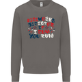 Fireworks Director Funny Bonfire Night July 4th Mens Sweatshirt Jumper Charcoal