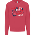 Fireworks Director Funny Bonfire Night July 4th Mens Sweatshirt Jumper Heliconia