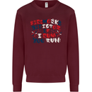 Fireworks Director Funny Bonfire Night July 4th Mens Sweatshirt Jumper Maroon