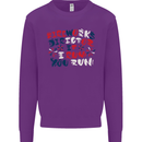 Fireworks Director Funny Bonfire Night July 4th Mens Sweatshirt Jumper Purple