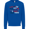 Fireworks Director Funny Bonfire Night July 4th Mens Sweatshirt Jumper Royal Blue