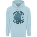 Fisheye Lens Funny Photography Photographer Childrens Kids Hoodie Light Blue