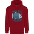Fisheye Lens Funny Photography Photographer Childrens Kids Hoodie Red