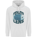 Fisheye Lens Funny Photography Photographer Childrens Kids Hoodie White