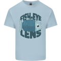 Fisheye Lens Funny Photography Photographer Kids T-Shirt Childrens Light Blue