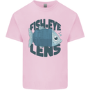 Fisheye Lens Funny Photography Photographer Kids T-Shirt Childrens Light Pink