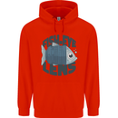 Fisheye Lens Funny Photography Photographer Mens 80% Cotton Hoodie Bright Red