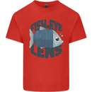 Fisheye Lens Funny Photography Photographer Mens Cotton T-Shirt Tee Top Red