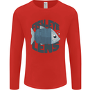 Fisheye Lens Funny Photography Photographer Mens Long Sleeve T-Shirt Red