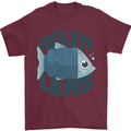 Fisheye Lens Funny Photography Photographer Mens T-Shirt 100% Cotton Maroon