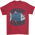 Fisheye Lens Funny Photography Photographer Mens T-Shirt 100% Cotton Red