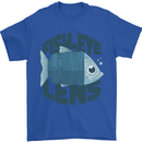 Fisheye Lens Funny Photography Photographer Mens T-Shirt 100% Cotton Royal Blue