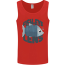 Fisheye Lens Funny Photography Photographer Mens Vest Tank Top Red