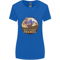 Fishing Dog Fisherman's Best Friend Womens Wider Cut T-Shirt Royal Blue