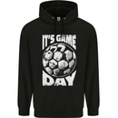 Football Game Day England Ireland Scotland Wales Childrens Kids Hoodie Black