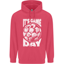 Football Game Day England Ireland Scotland Wales Childrens Kids Hoodie Heliconia