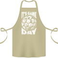 Football Game Day England Ireland Scotland Wales Cotton Apron 100% Organic Khaki
