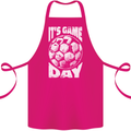 Football Game Day England Ireland Scotland Wales Cotton Apron 100% Organic Pink