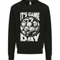 Football Game Day England Ireland Scotland Wales Kids Sweatshirt Jumper Black