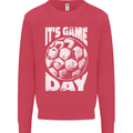 Football Game Day England Ireland Scotland Wales Kids Sweatshirt Jumper Heliconia