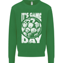 Football Game Day England Ireland Scotland Wales Kids Sweatshirt Jumper Irish Green