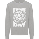 Football Game Day England Ireland Scotland Wales Kids Sweatshirt Jumper Sports Grey