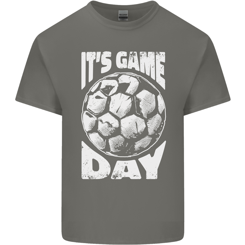 Football Game Day England Ireland Scotland Wales Kids T-Shirt Childrens Charcoal