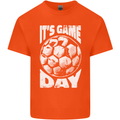 Football Game Day England Ireland Scotland Wales Kids T-Shirt Childrens Orange