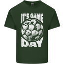 Football Game Day England Ireland Scotland Wales Mens Cotton T-Shirt Tee Top Forest Green