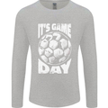Football Game Day England Ireland Scotland Wales Mens Long Sleeve T-Shirt Sports Grey