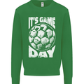 Football Game Day England Ireland Scotland Wales Mens Sweatshirt Jumper Irish Green