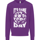Football Game Day England Ireland Scotland Wales Mens Sweatshirt Jumper Purple