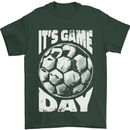 Football Game Day England Ireland Scotland Wales Mens T-Shirt 100% Cotton Forest Green