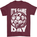 Football Game Day England Ireland Scotland Wales Mens T-Shirt 100% Cotton Maroon