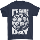 Football Game Day England Ireland Scotland Wales Mens T-Shirt 100% Cotton Navy Blue