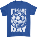 Football Game Day England Ireland Scotland Wales Mens T-Shirt 100% Cotton Royal Blue