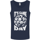 Football Game Day England Ireland Scotland Wales Mens Vest Tank Top Navy Blue