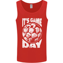 Football Game Day England Ireland Scotland Wales Mens Vest Tank Top Red