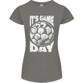 Football Game Day England Ireland Scotland Wales Womens Petite Cut T-Shirt Charcoal