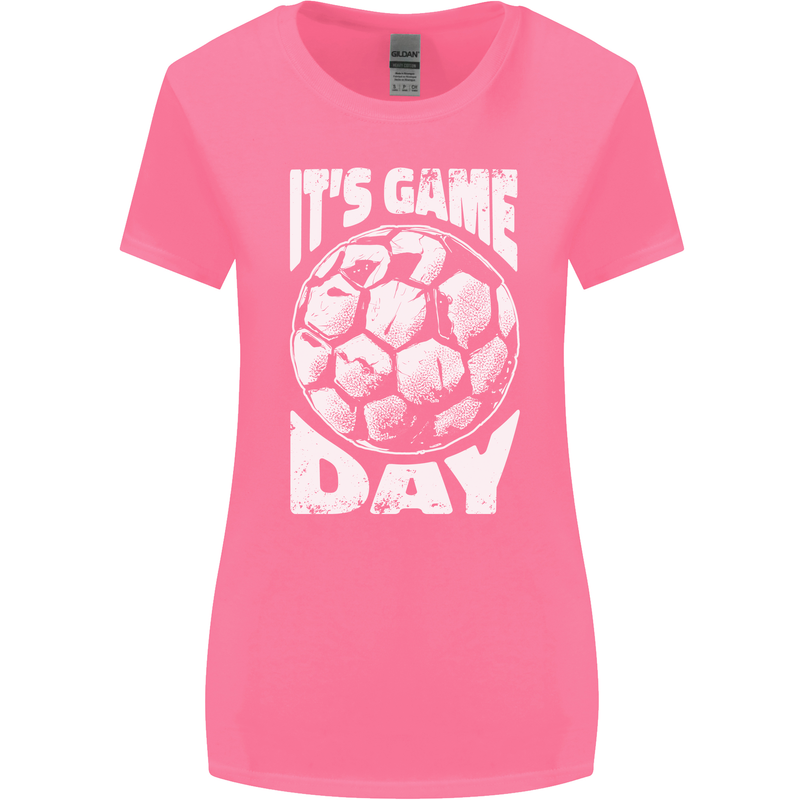 Football Game Day England Ireland Scotland Wales Womens Wider Cut T-Shirt Azalea