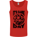 Football Its Game Day Soccer Mens Vest Tank Top Red