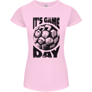 Football Its Game Day Soccer Womens Petite Cut T-Shirt Light Pink