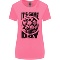 Football Its Game Day Soccer Womens Wider Cut T-Shirt Azalea