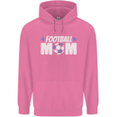Football Mum Mom Childrens Kids Hoodie Azalea